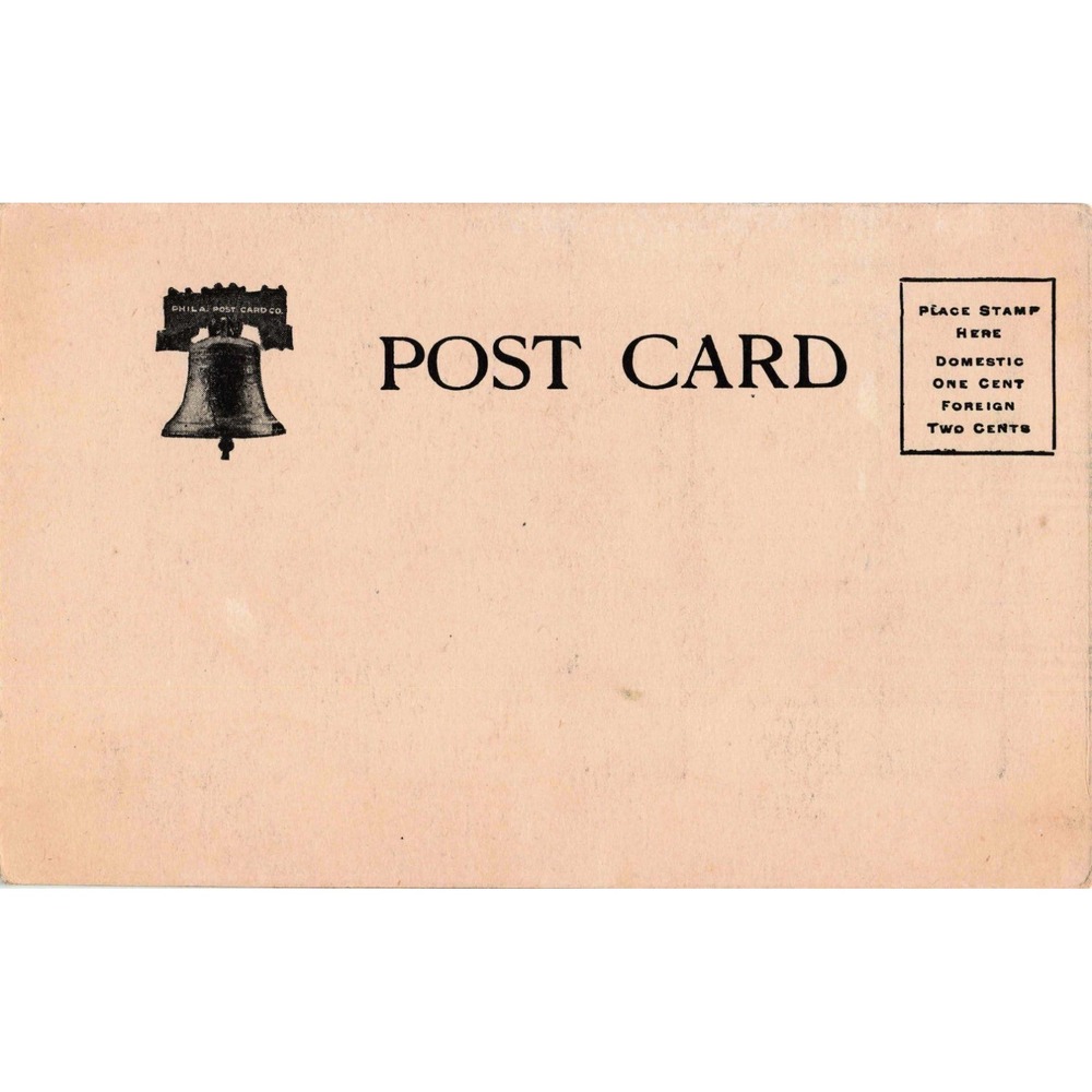 Antique Postcard Supporting Home Industries Phila Post Card Co Children Family - Picture 2 of 2